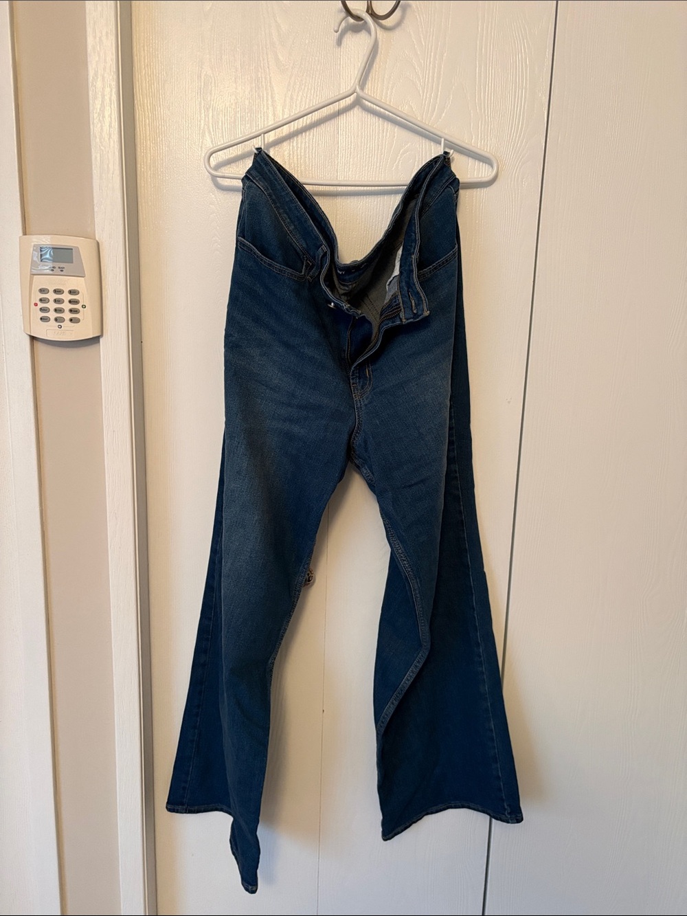 Old Navy Dark Blue Wide Leg Jeans for Women